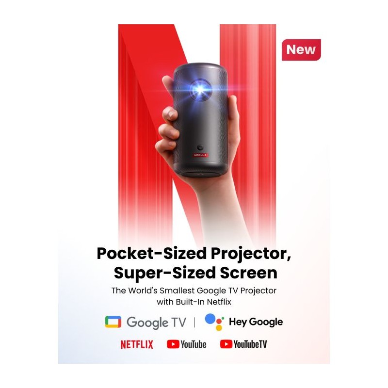 Prenosni projektor Anker Nebula Capsule 3, D2425212