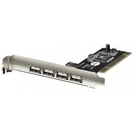 Kartica PCI USB 2.0 Mahnattan 4xA zunanji in 1xA notrajni