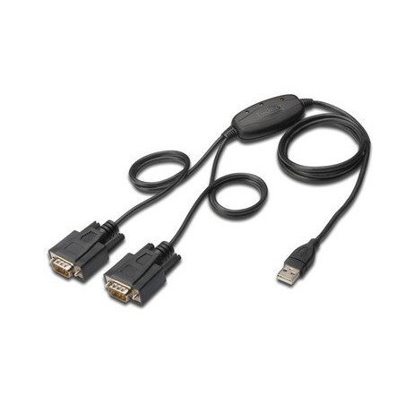 Pretvornik USB na 2x serijski port Digitus DB09 DA-70158