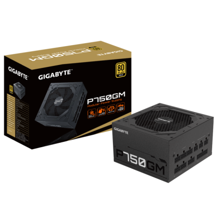 Napajalnik 750W Gigabyte G750H P750GM GOLD, GP-P750GM, modularni