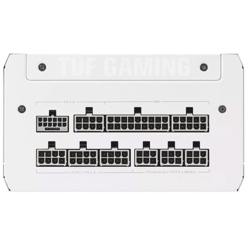 Napajalnik 1000W ASUS TUF Gaming GOLD 80Plus GOLD modularni, beli
