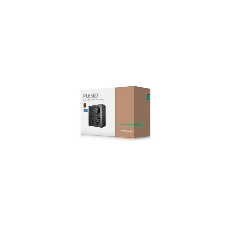 Napajalnik 650W DeepCool PL650D, ATX, 80+ Bronze, črn