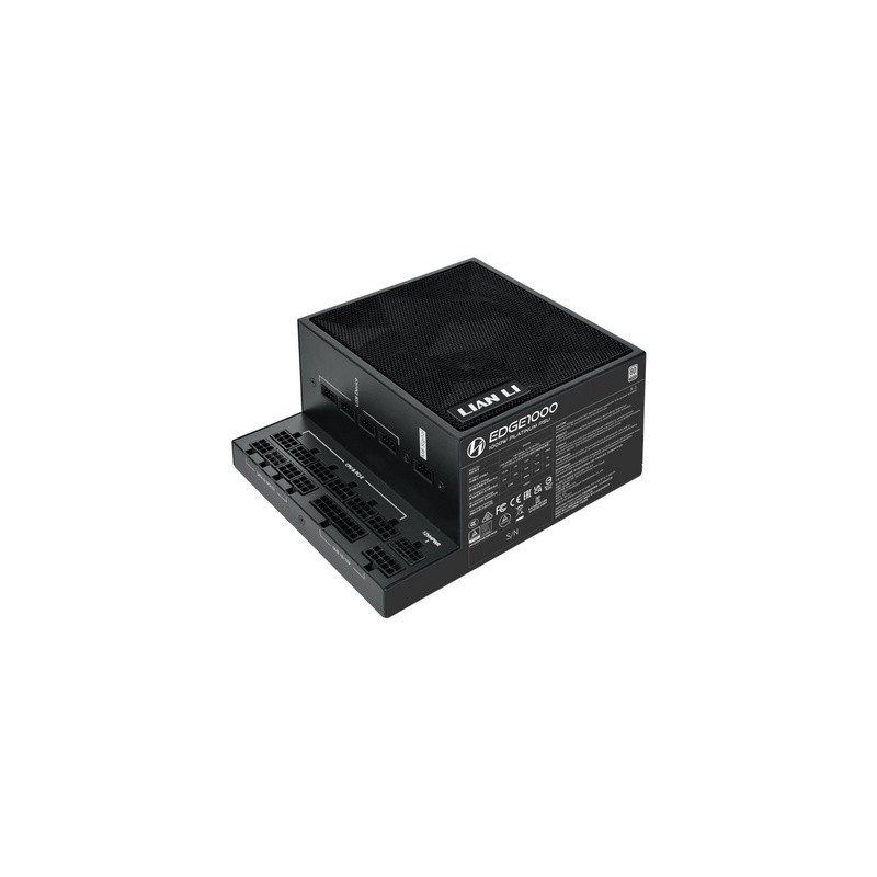 Napajalnik ATX Lian Li EDGE 1000W, 80 PLUS Platinum, Modularni, črn