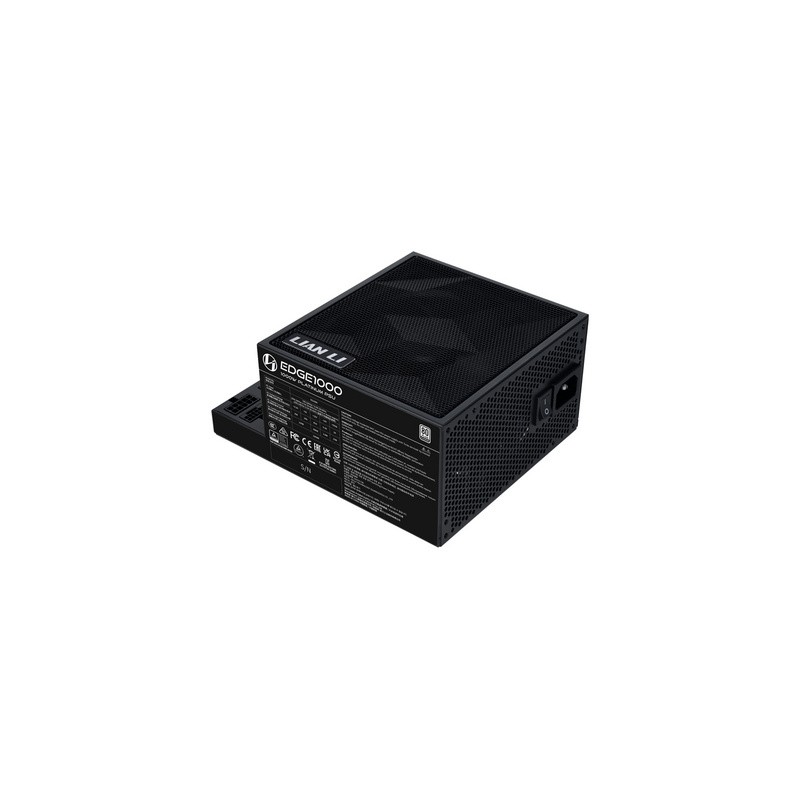Napajalnik ATX Lian Li EDGE 1000W, 80 PLUS Platinum, Modularni, črn