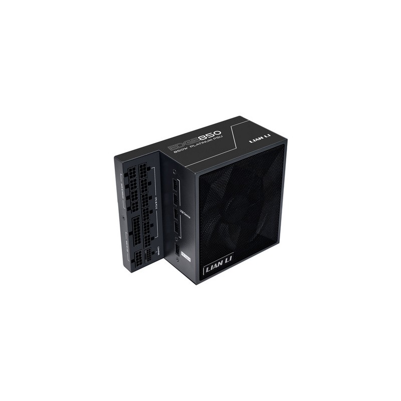 Napajalnik ATX Lian Li EDGE 850W, 80 PLUS Platinum, Modularni, črn