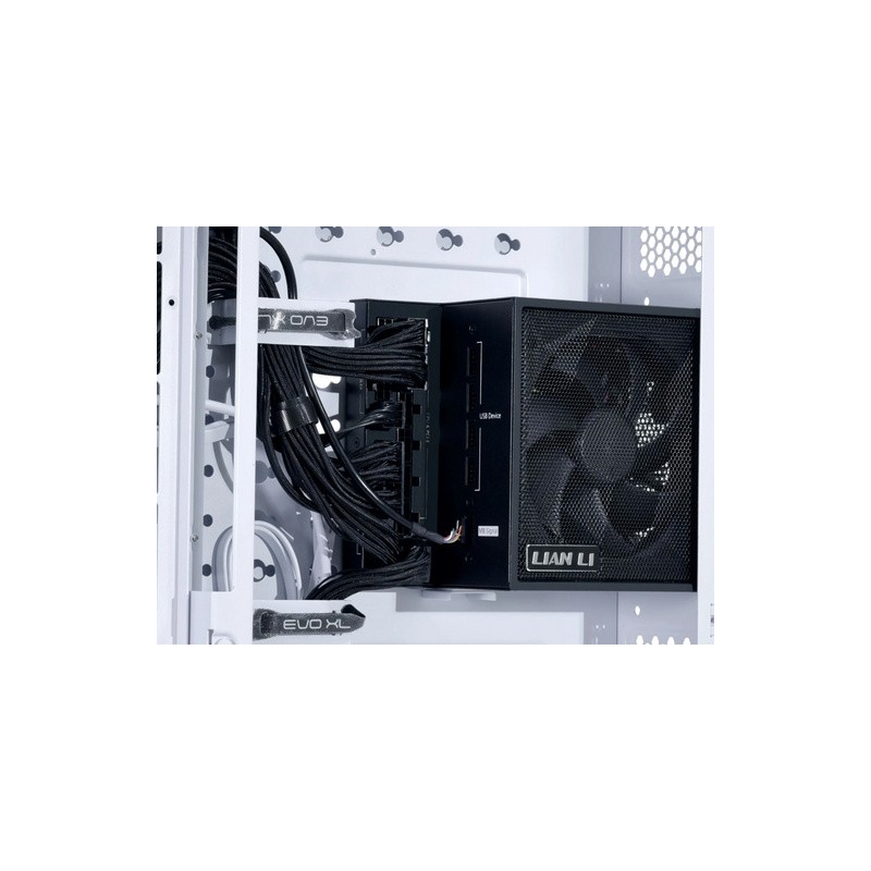 Napajalnik ATX Lian Li EDGE 850W, 80 PLUS Platinum, Modularni, črn