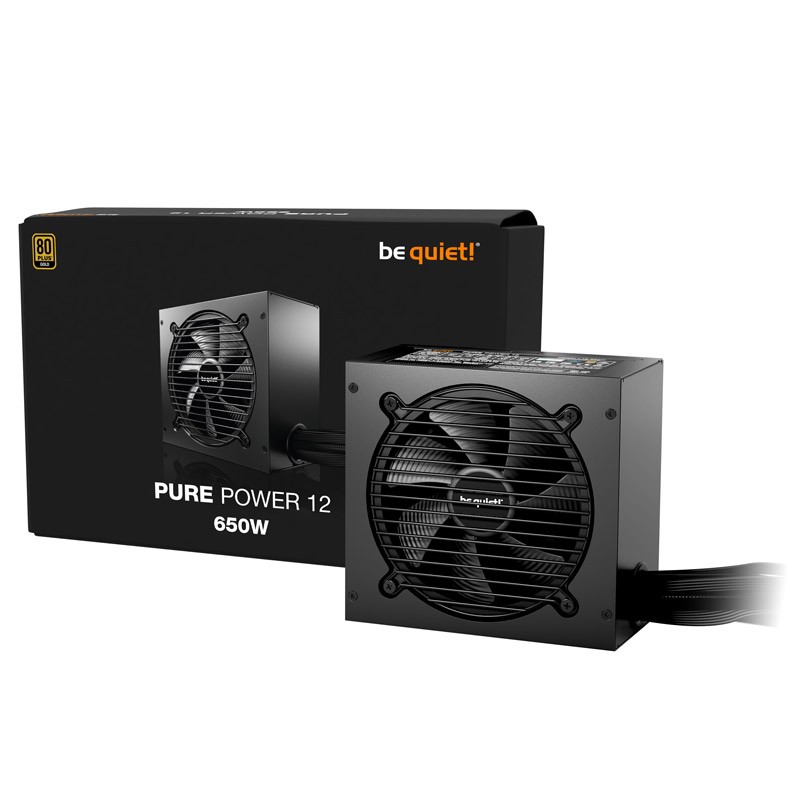 Napajalnik BE QUIET! Pure Power 12, 650W, 80Plus Gold, (BP002EU)
