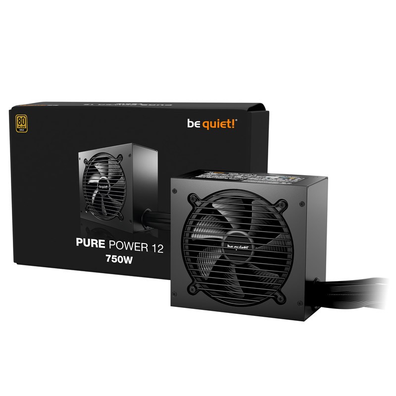 Napajalnik BE QUIET! Pure Power 12, 750W, 80Plus Gold, (BP003EU)