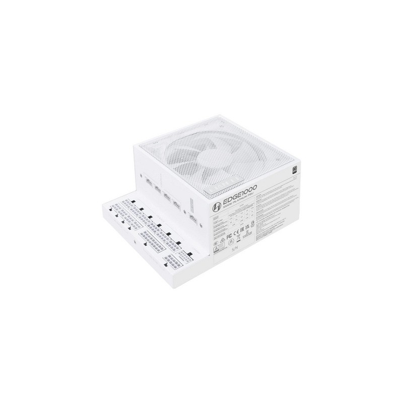 Napajalnik ATX Lian Li EDGE 1000W, 80 PLUS Platinum, modularni, bel