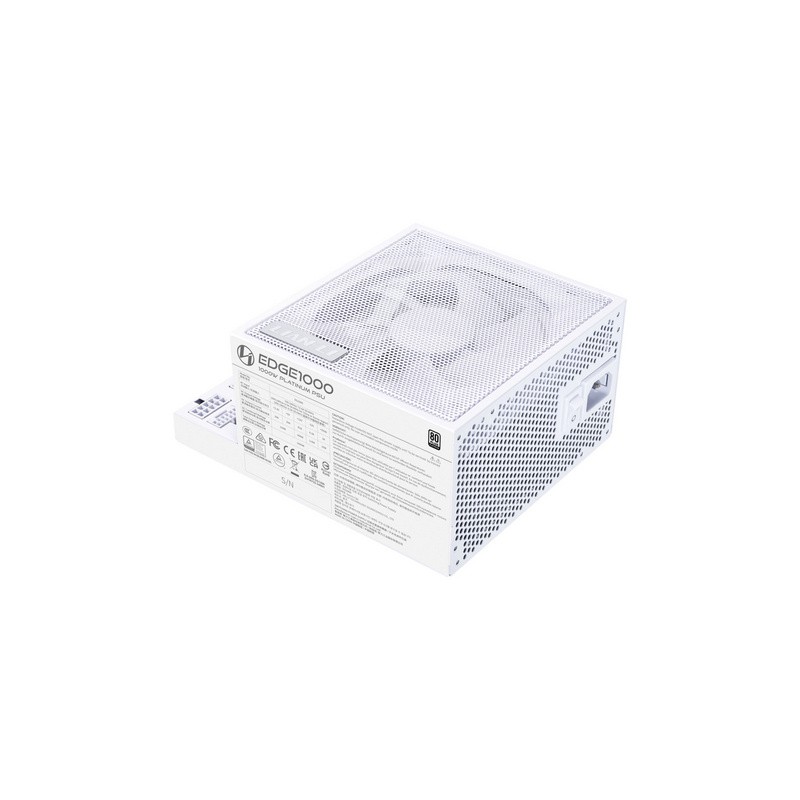 Napajalnik ATX Lian Li EDGE 1000W, 80 PLUS Platinum, modularni, bel