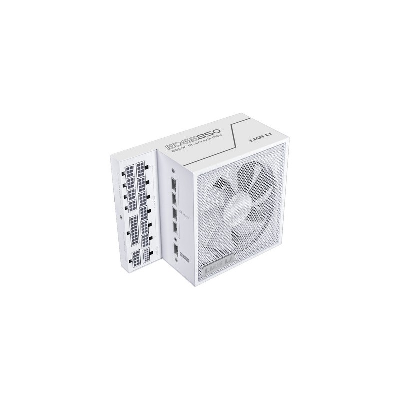 Napajalnik ATX Lian Li EDGE 850W, 80 PLUS Platinum, modularni, bel