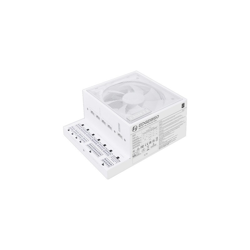 Napajalnik ATX Lian Li EDGE 850W, 80 PLUS Platinum, modularni, bel