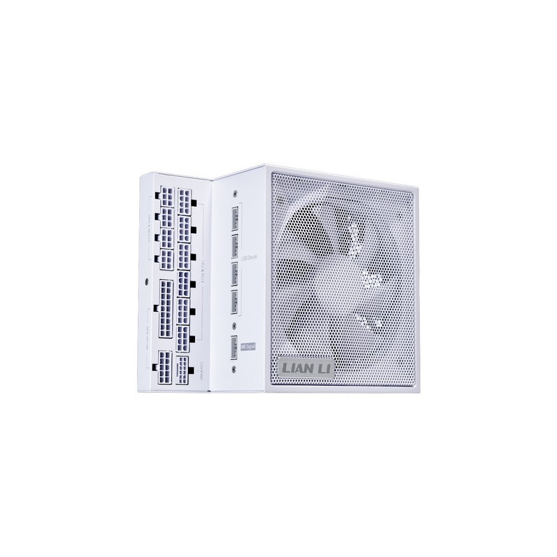 Napajalnik ATX Lian Li EDGE 850W, 80 PLUS Platinum, modularni, bel