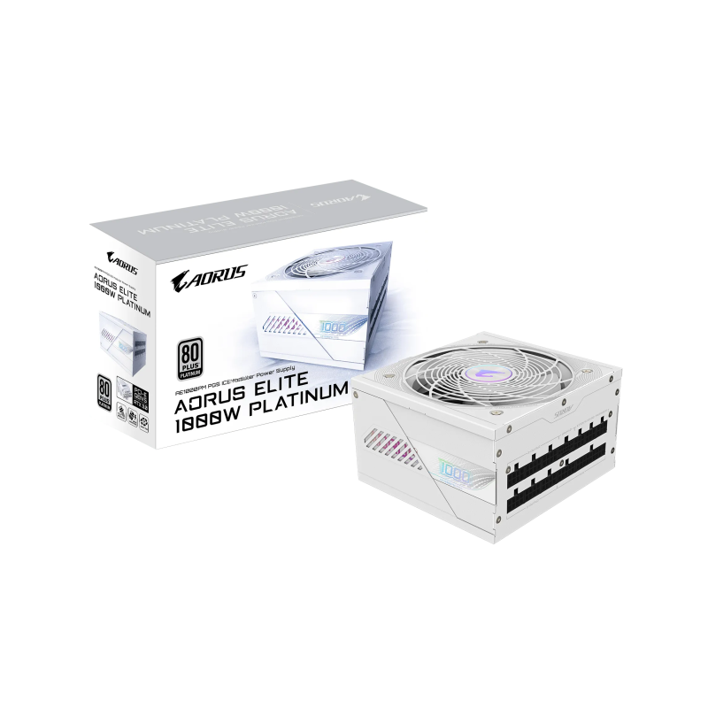 Napajalnik Gigabyte AORUS Elite P1000W PLATINUM ICE, modularni