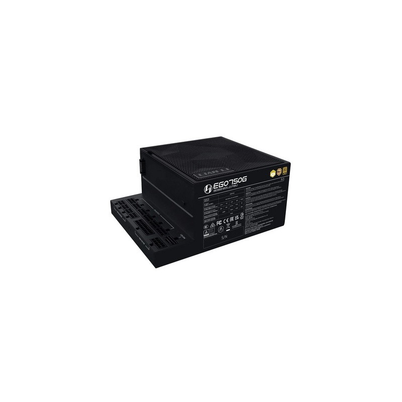Napajalnik ATX Lian Li EDGE 750W, 80 PLUS Gold, Modularni, črn