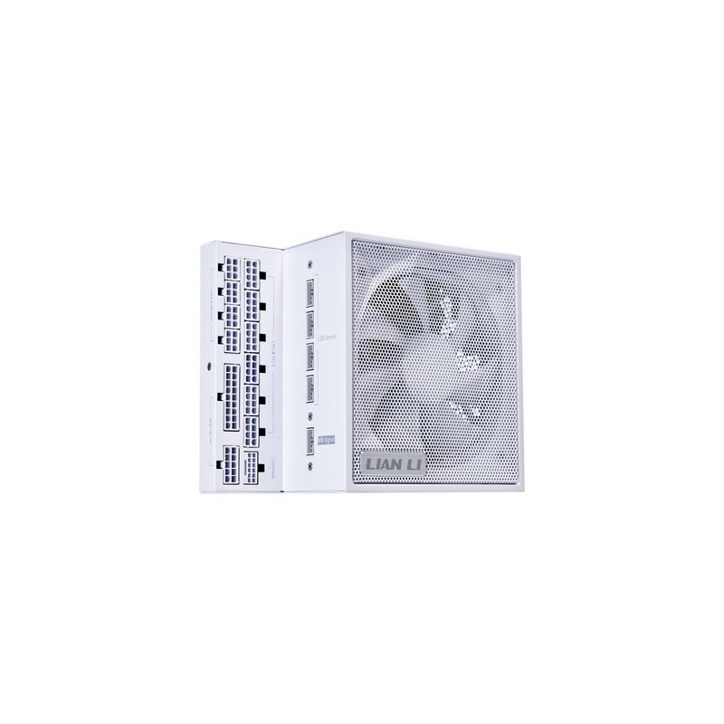 Napajalnik ATX Lian Li EDGE 850W, 80 Plus Gold, 12VHPWR, modularni, bel