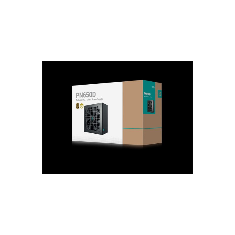 Napajalnik ATX Gamer Storm by DeepCool PN650D V2, 650W, 80 PLUS Gold, črn