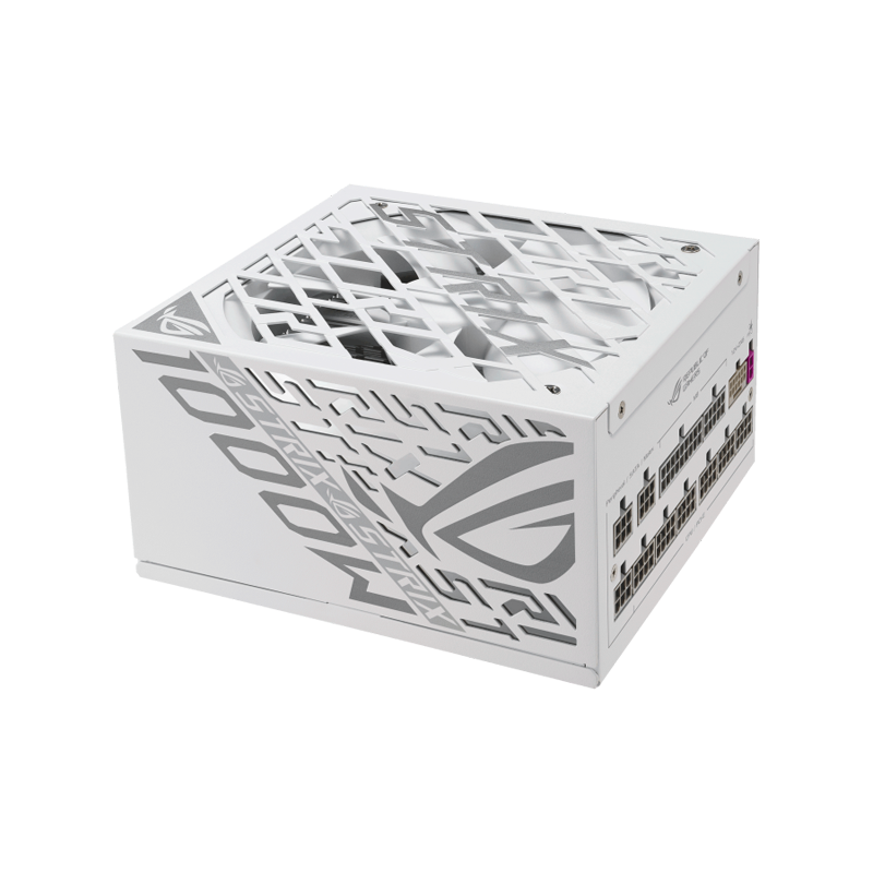 Napajalnik ASUS ROG Strix 80 Plus Platinum, 1000W, modularni, bel