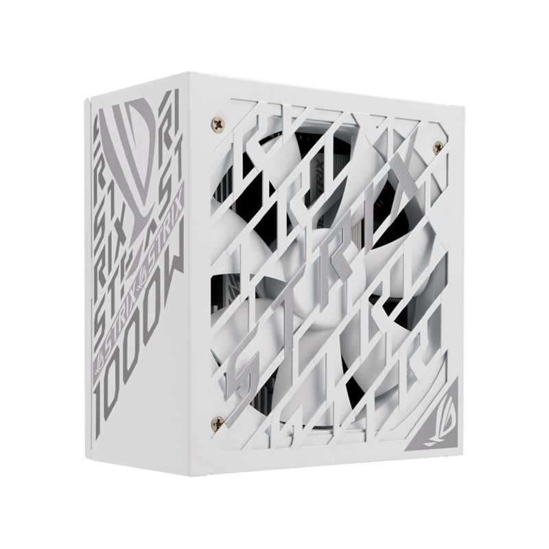 Napajalnik ASUS ROG Strix 80 Plus Platinum, 1000W, modularni, bel