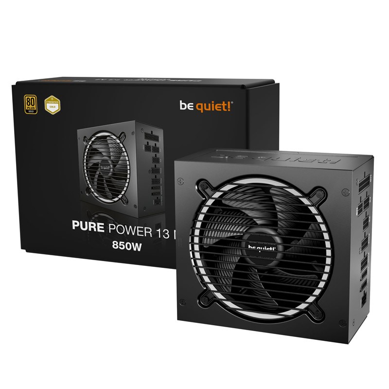 Napajalnik BE QUIET! Pure Power 13 M 850W, 80Plus Gold, modularni