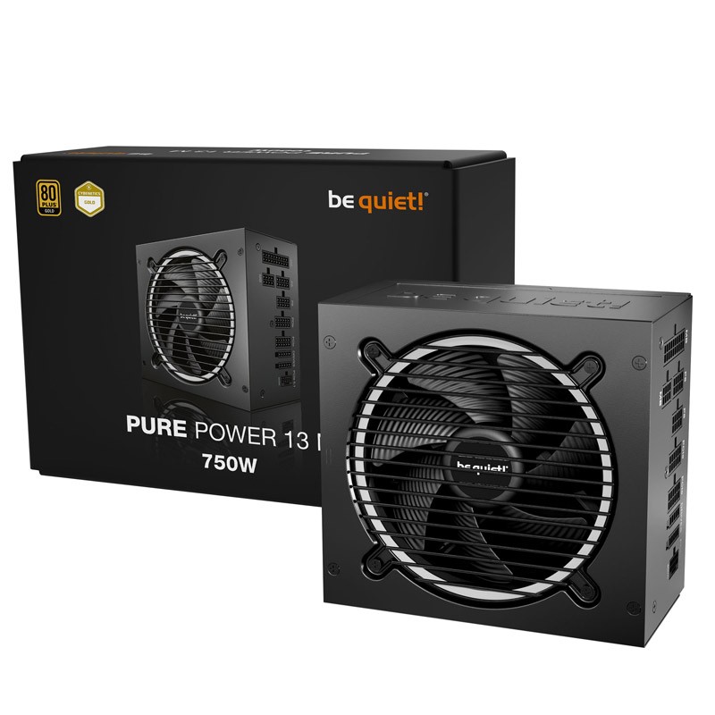 Napajalnik BE QUIET! Pure Power 13 M (BP026EU), 750W, 80Plus Gold, modularen