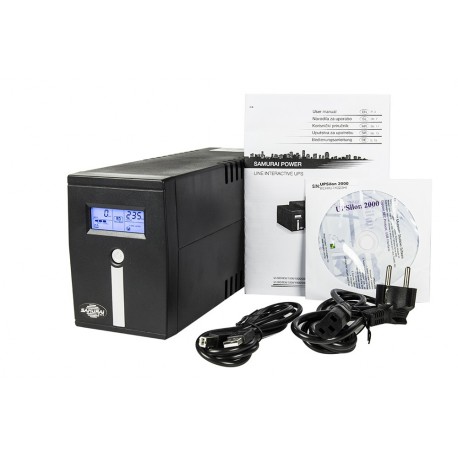 UPS Samurai SMART 800 LCD IEC, Line-Interactive 800VA/480W IEC