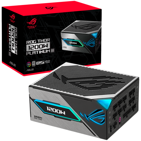 Napajalnik ASUS ROG Thor Platinum III, 80 PLUS Platinum, 1200W, modularni