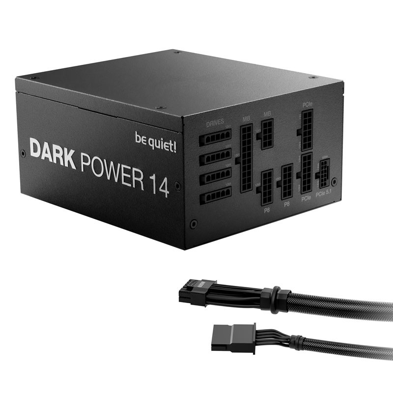 Napajalnik BE QUIET! DARK POWER 14, 850W, 80Plus Titanium, modularni