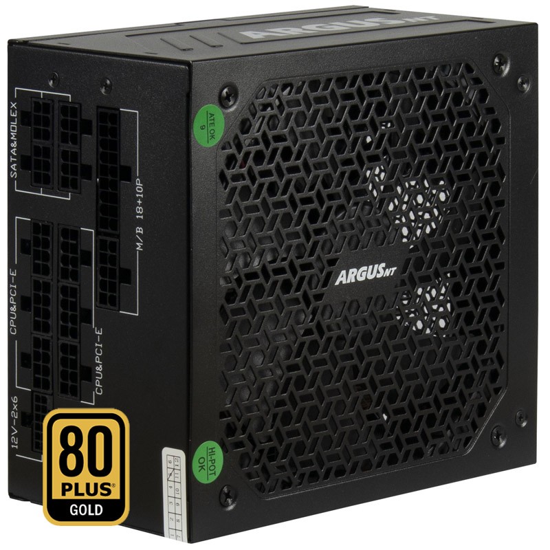 Napajalnik INTER-TECH ARGUS HA-850BA4, 850W, 80Plus Gold