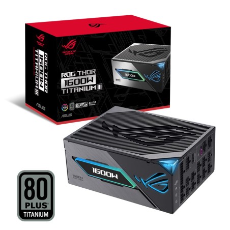 Napajalnik ASUS ROG Thor, 80 Plus Titanium, 1600W, modularni