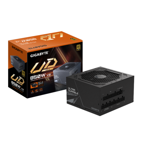 Napajalnik GIGABYTE UD850GM PG5 V2, 80 Plus Gold, 850W, modularni
