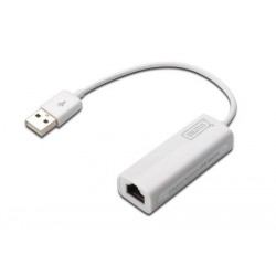 Pretvornik USB - Mrežni USB A-UTP 10/100 MBps Digitus  DN-10050-1