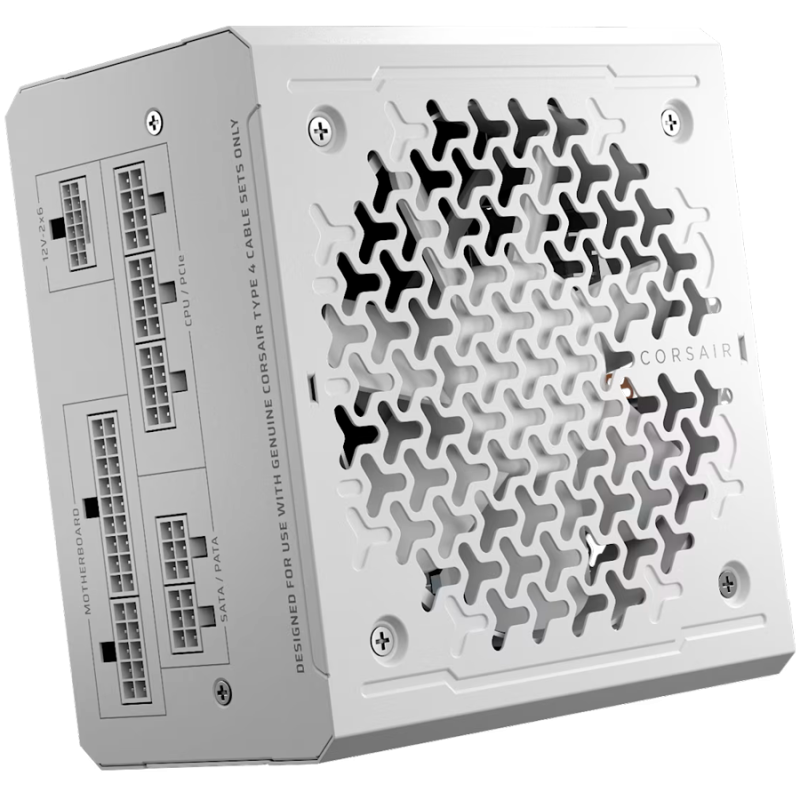 Napajalnik CORSAIR RMe Series RM850e, 850W, 80 Plus Gold, modularni, bel