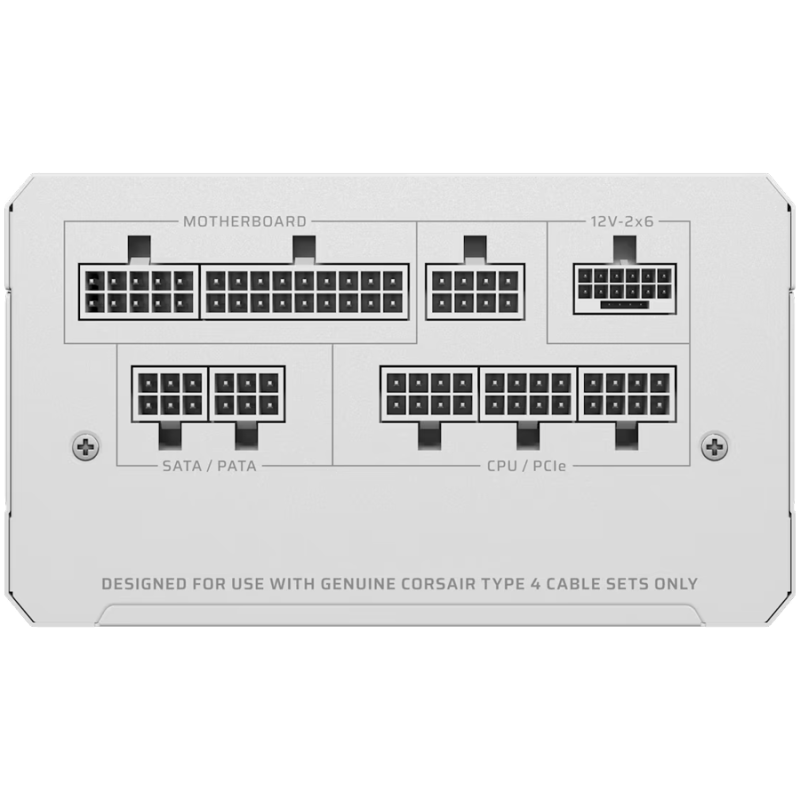 Napajalnik CORSAIR RMe Series RM1000e, 1000W, 80 Plus Gold, modularni, bel