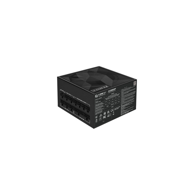 Napajalnik Lian Li SX 850W, 80 Plus Platinum, modularen, črn