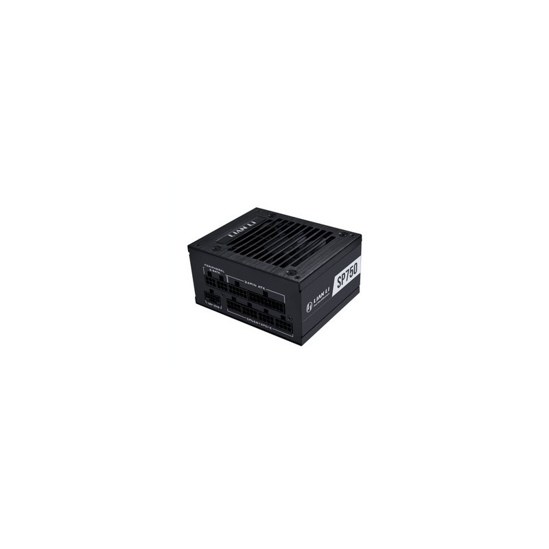 Napajalnik SFX Lian Li SP750 V2, 750W, 80 Plus Gold, modularen, črn