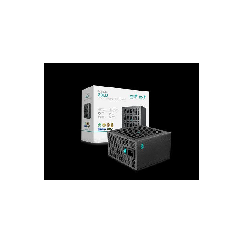 Napajalnik Gamer Storm by DeepCool PQ650G, 650W, 80 Plus Gold, modularen
