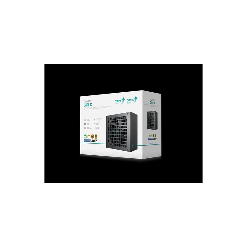 Napajalnik Gamer Storm by DeepCool PQ650G, 650W, 80 Plus Gold, modularen