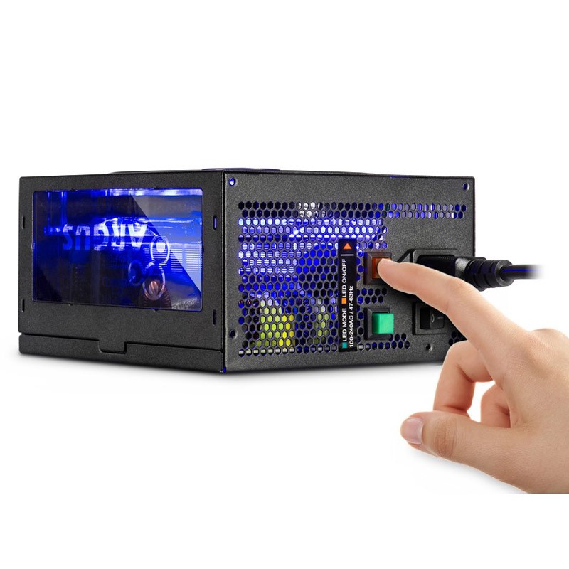 Napajalnik 600W Inter-Tech Argus RGB-600W II 80 Plus Bronze