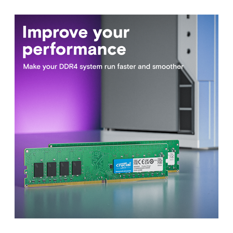 Pomnilnik DDR4 16GB 3200MHz Crucial CT16G4DFRA32A