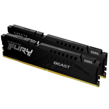 Pomnilnik DDR5 32GB (2x16GB) 5600 FURY Beast Black, KF556C40BBK2-32