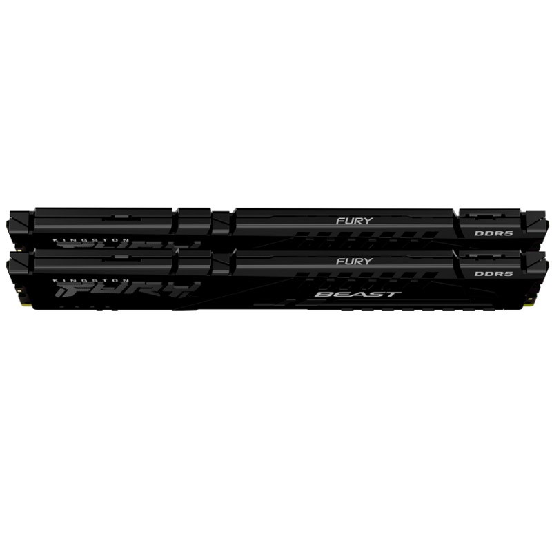 Pomnilnik DDR5 64GB (2x32GB) 5200 Kingston FURY Beast Black, KF552C40BBK2-64