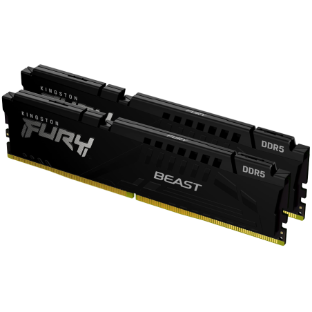 Pomnilnik DDR5 16GB (2x8GB) 5600 Kingston FURY Beast Black, KF556C40BBK2-16