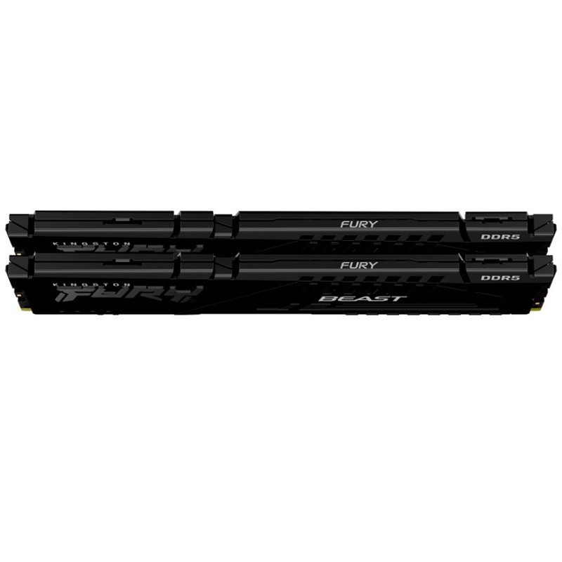 Pomnilnik DDR5 64GB (2x32GB) 5600 Kingston FURY Beast Black, KF556C40BBK2-64