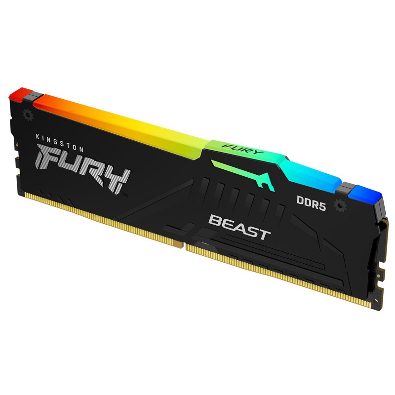 Pomnilnik DDR5 32GB (1x32GB) 5600MHz Kingston FURY Beast RGB