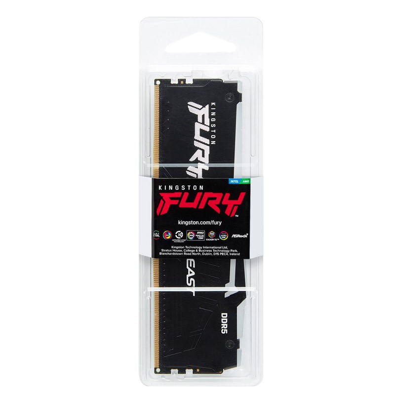 Pomnilnik DDR5 32GB (1x32GB) 5600MHz Kingston FURY Beast RGB