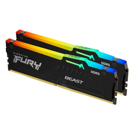 Pomnilnik DDR5 32GB (2x16GB) 5600MHz Kingston FURY Beast RGB