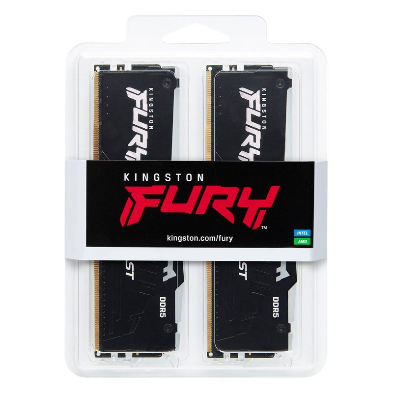 Pomnilnik DDR5 32GB (2x16GB) 5600MHz Kingston FURY Beast RGB