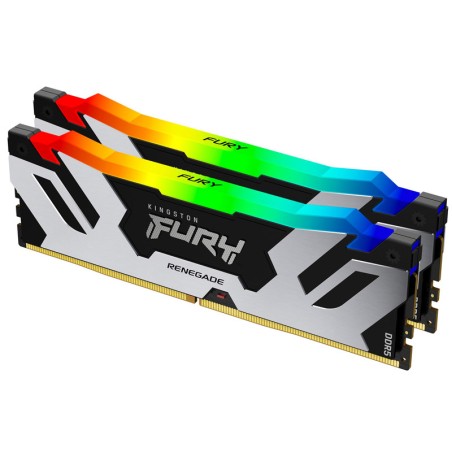 Pomnilnik DDR5 32GB (2x16GB) 6400 FURY Renegade RGB, KF564C32RSAK2-32