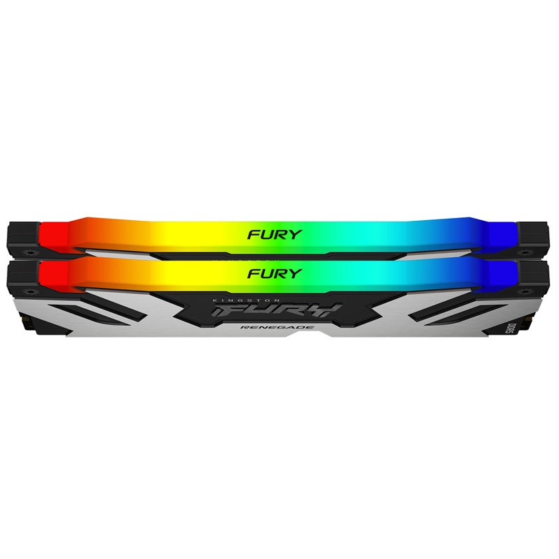 Pomnilnik DDR5 32GB (2x16GB) 6400 FURY Renegade RGB, KF564C32RSAK2-32